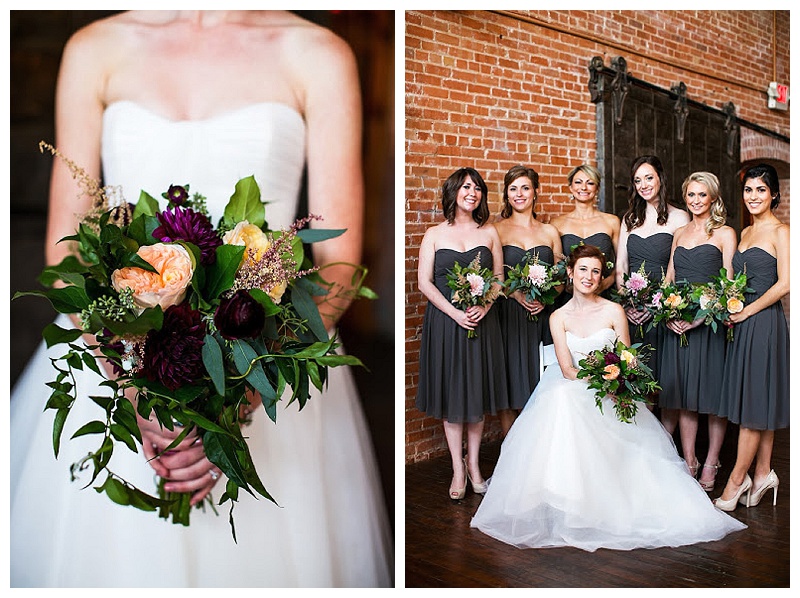 Mckinney Flour Mill Wedding Flowers