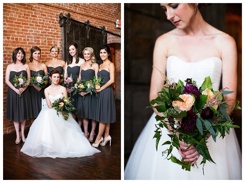 Mckinney Flour Mill Wedding Flowers