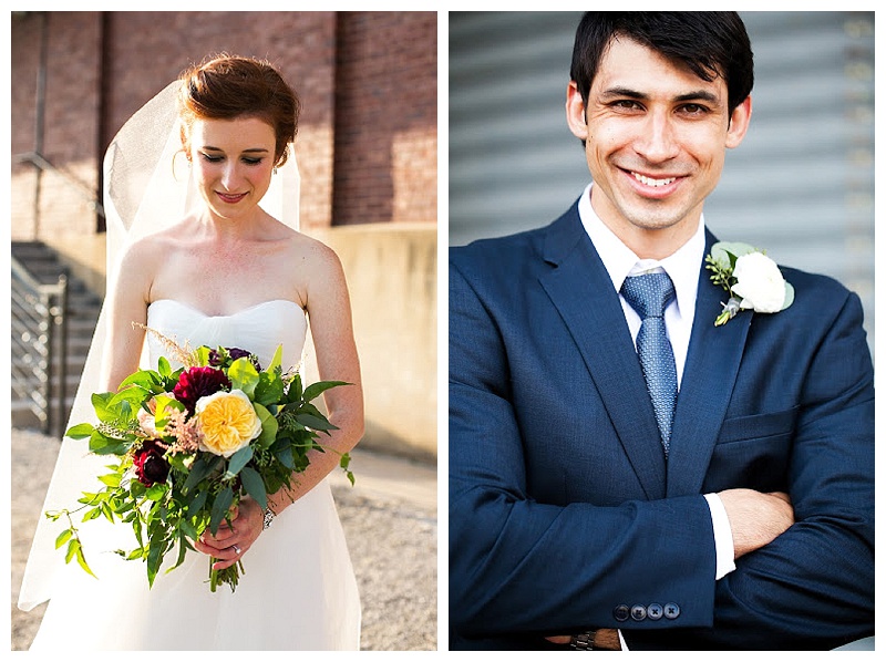 Mckinney Flour Mill Wedding Flowers