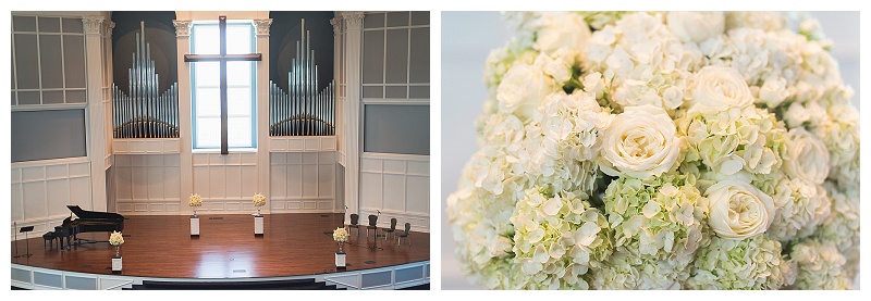 Dallas Baptist Univeristy Wedding Florals