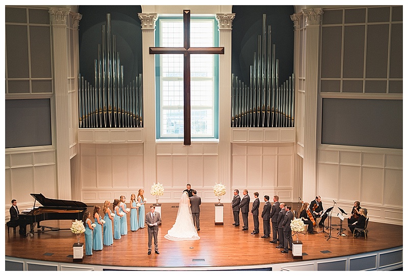 Dallas Baptist Univeristy Wedding Florals