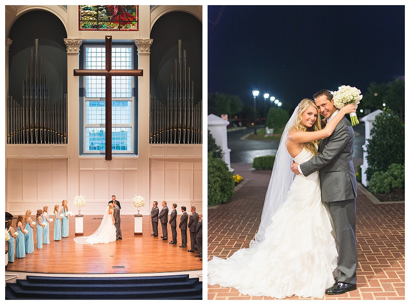 Dallas Baptist Univeristy Wedding Florals