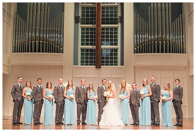 Dallas Baptist Univeristy Wedding Florals