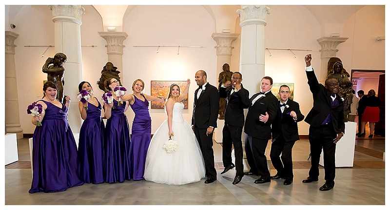 Museum of Biblical Arts Wedding Flowers