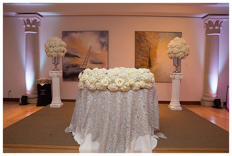 Museum of Biblical Arts Wedding Flowers