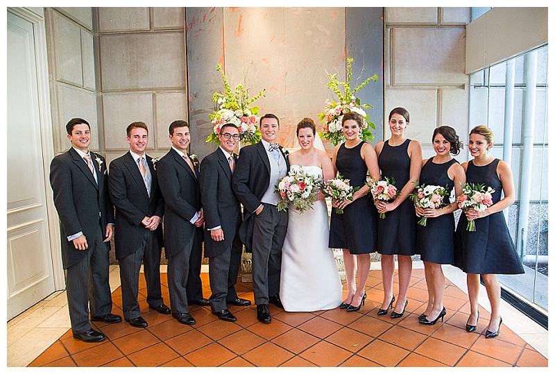 Rosewood Crescent Hotel Garden Style Wedding Flowers