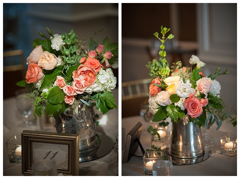 Rosewood Crescent Hotel Garden Style Wedding Flowers