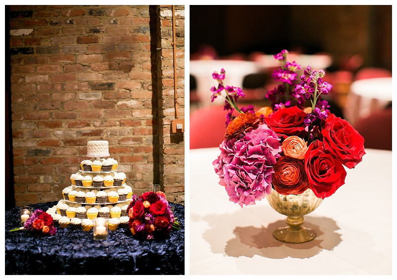 Jewel tone wedding flowers dallas