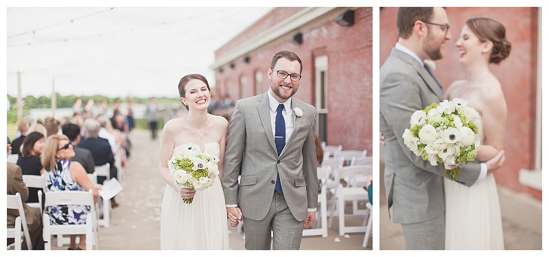 Traditional white, green, and blue wedding flowers dallas