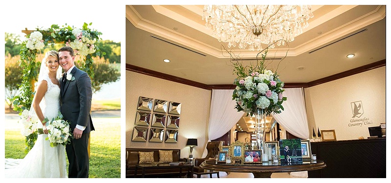 Glen Eagles Country Club Wedding Flowers