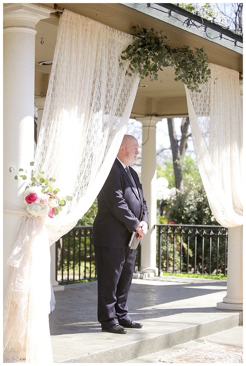 Traditional wedding flowers with silver dollar eucalyptus