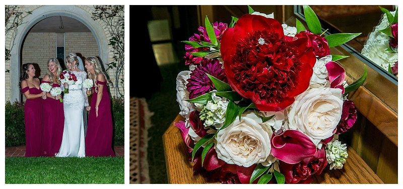 Marsal and Blush wedding flowers dallas