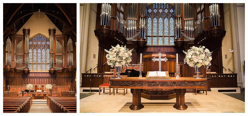 Highland Park United Methodist Church Wedding Flowers