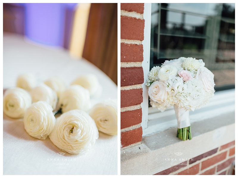 Colonial Country Club Wedding Flowers