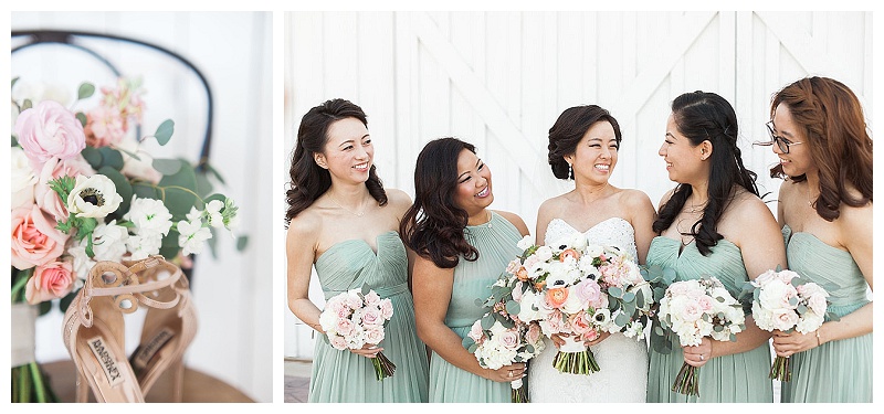 White Sparrow Wedding Flowers