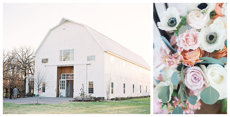 White Sparrow Wedding Flowers