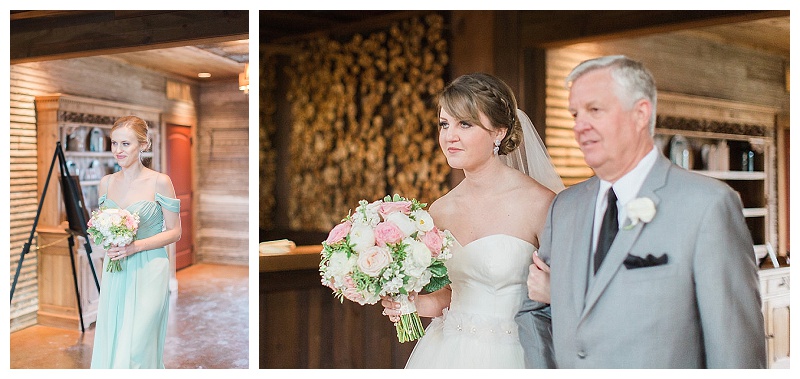Blush, pink and white Dallas wedding flowers