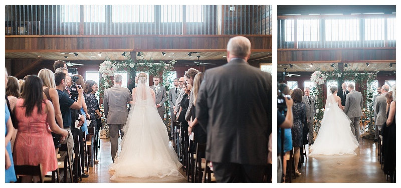 Blush, pink and white Dallas wedding flowers