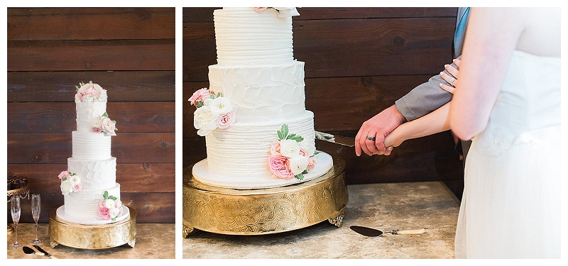 Blush, pink and white Dallas wedding flowers