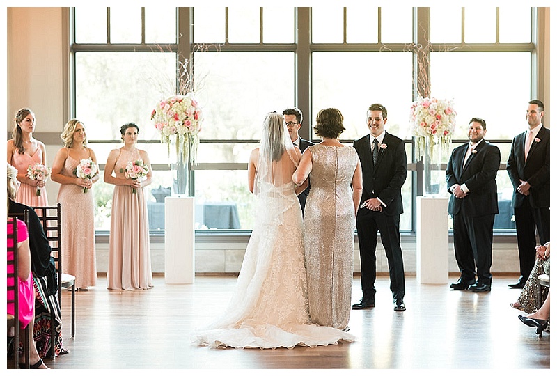 Noah's Richardson blush and pink wedding flowers hydrangea peonies garden roses