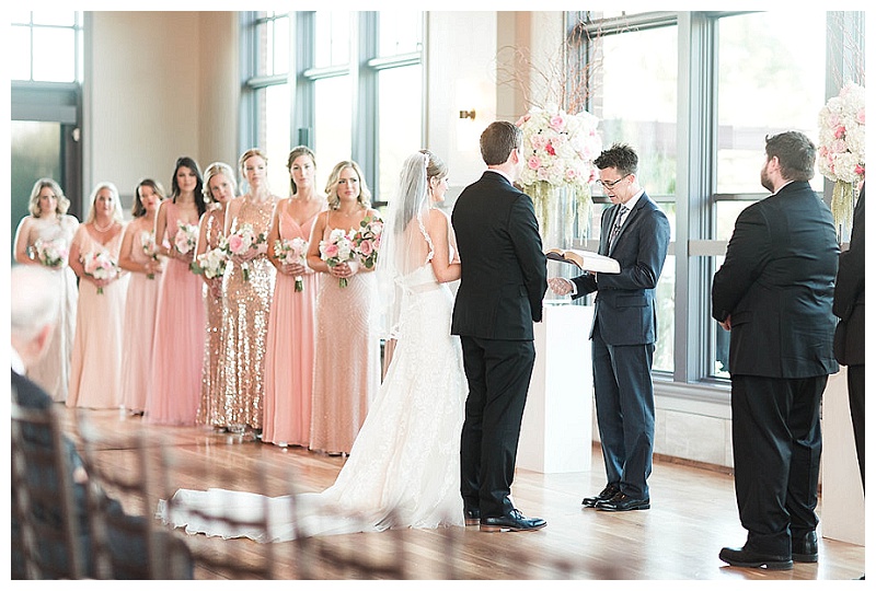 Noah's Richardson blush and pink wedding flowers hydrangea peonies garden roses