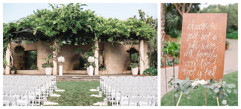 Dallas Arboretum Summer Wedding Flowers