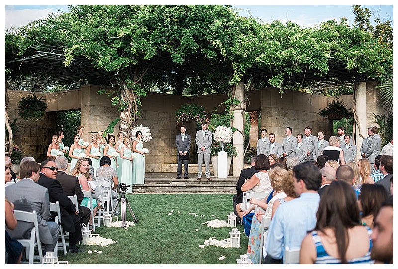 Dallas Arboretum Summer Wedding Flowers