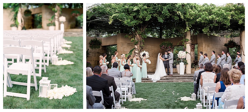 Dallas Arboretum Summer Wedding Flowers