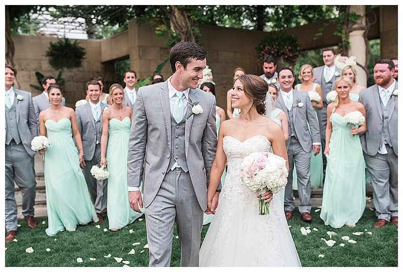 Dallas Arboretum Summer Wedding Flowers