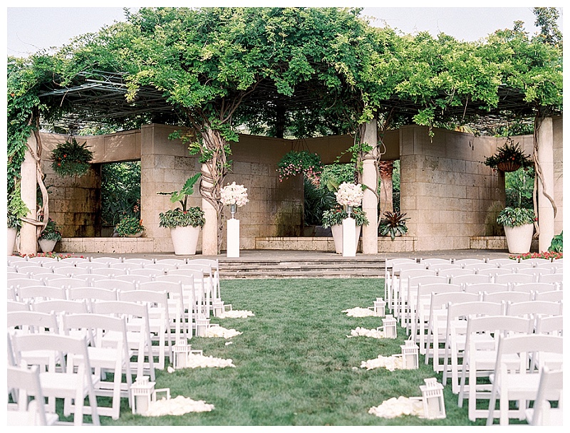 Dallas Arboretum Summer Wedding Flowers