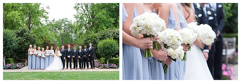 Traditional Dallas Arboretum Summer Wedding Flowers