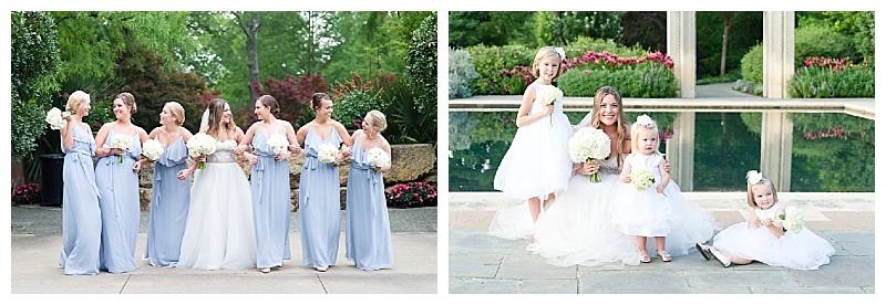 Traditional Dallas Arboretum Summer Wedding Flowers