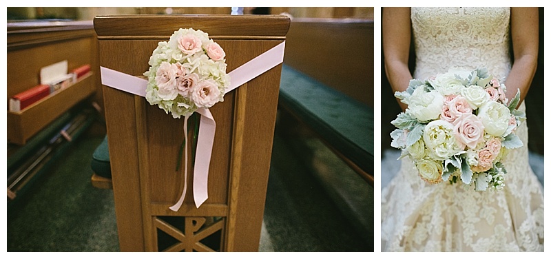 White and blush summer wedding flowers dallas texas