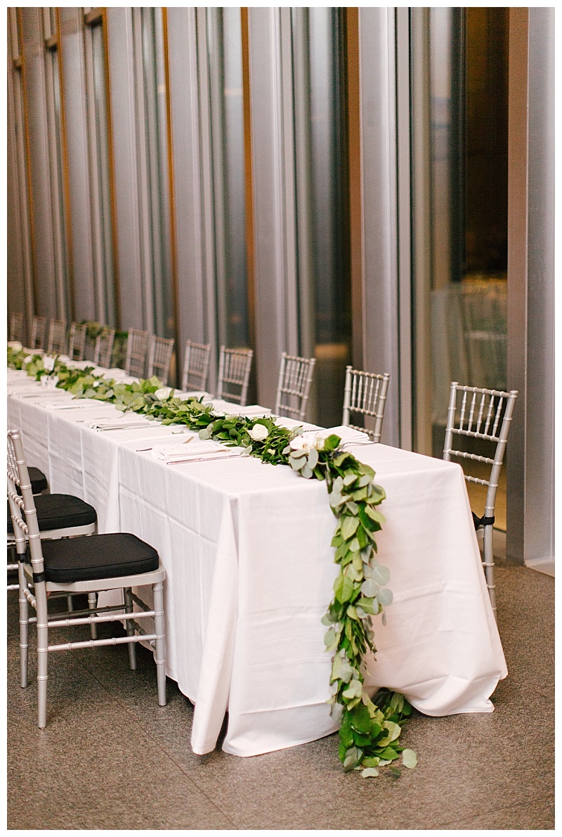 Modern Museum of Art wedding flowers fort worth