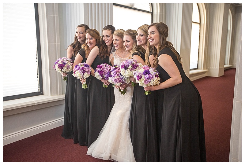 Purple Dallas Wedding Flowers