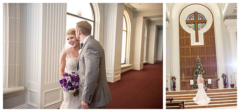 Purple Dallas Wedding Flowers