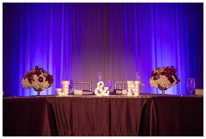 Purple Dallas Wedding Flowers