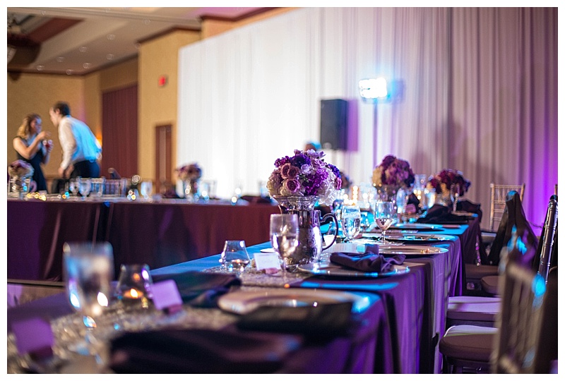 Purple Dallas Wedding Flowers