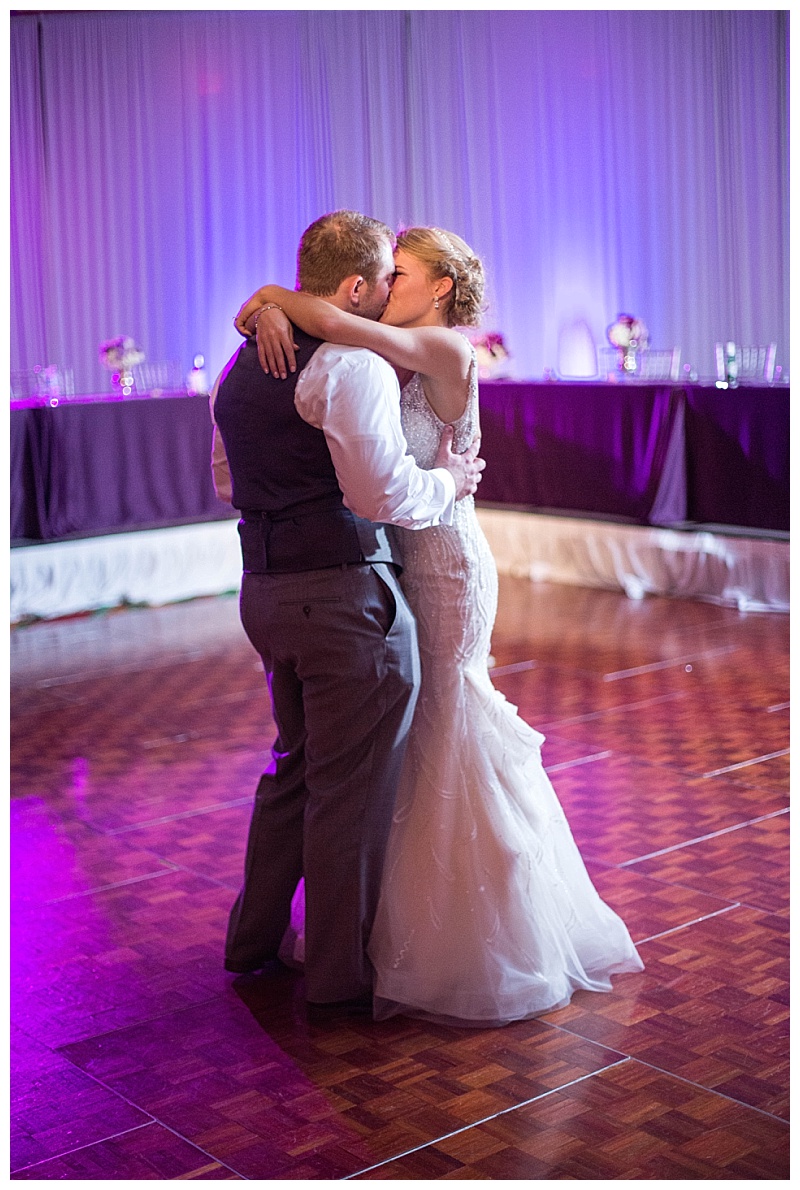 Purple Dallas Wedding Flowers