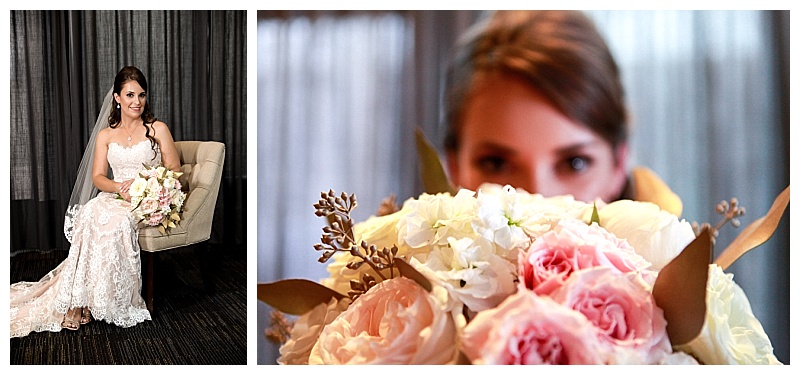 blush and ivory plano texas wedding flowers