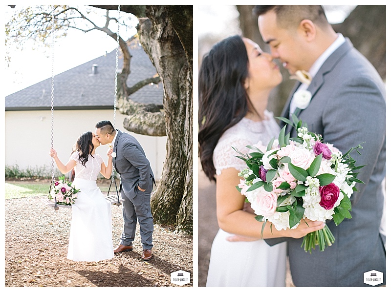 fall burgundy blush and white hidden pines texas wedding flowers