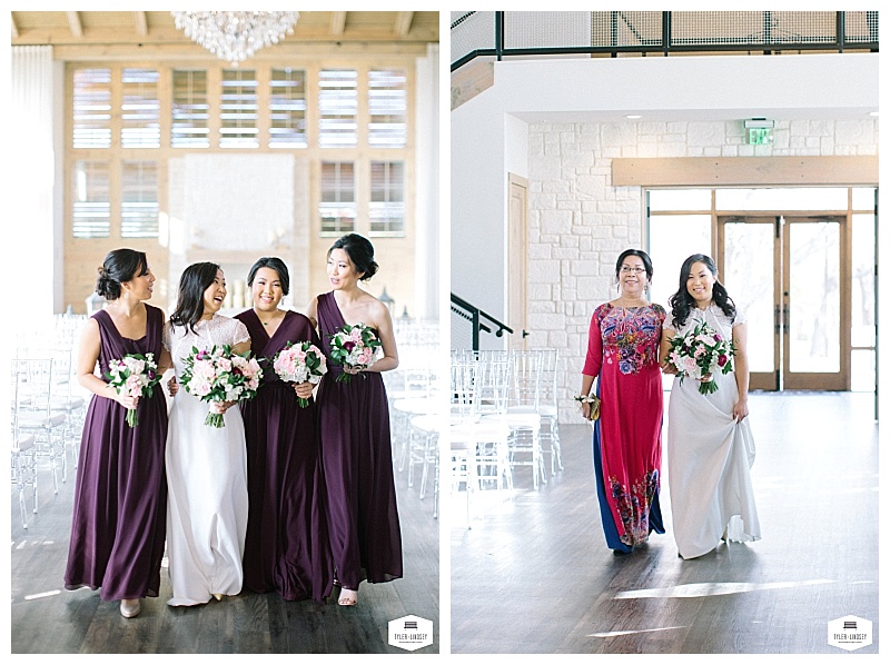 fall burgundy blush and white hidden pines texas wedding flowers