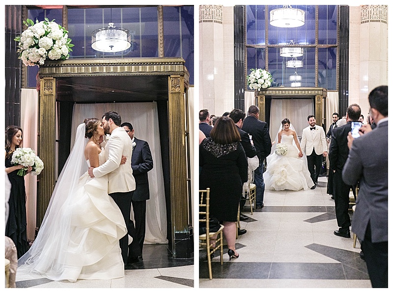 neutral downtown dallas wedding flowers