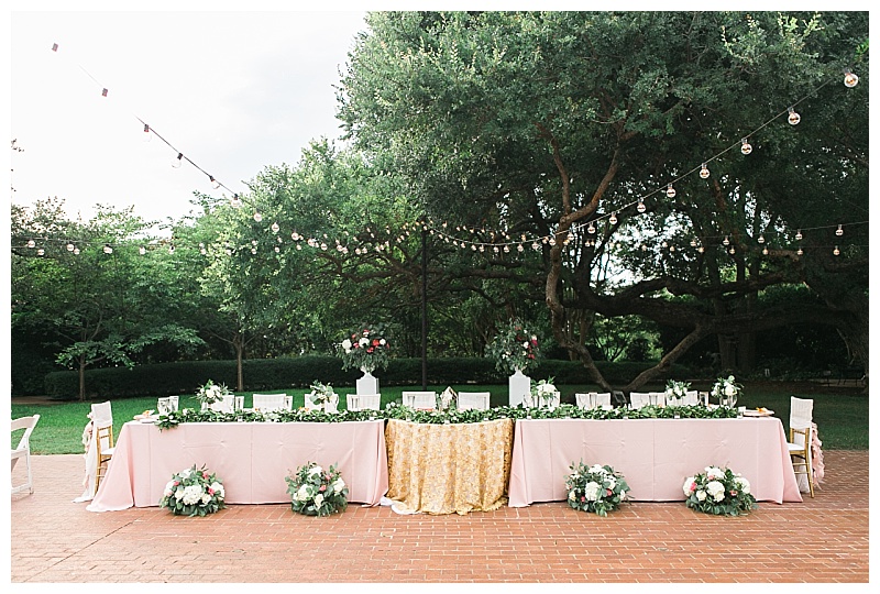 Garden style Dallas arboretum wedding flowers