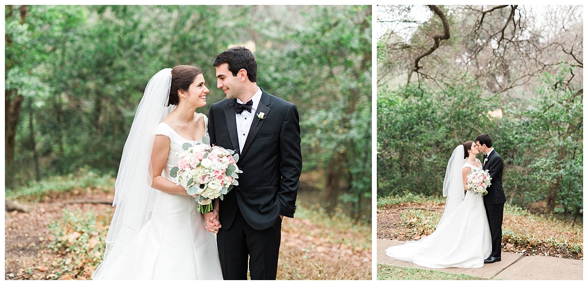 Timeless classic ivory and blush dallas wedding flowers