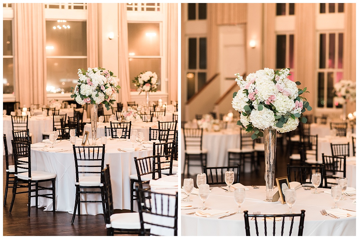 Timeless classic ivory and blush dallas wedding flowers