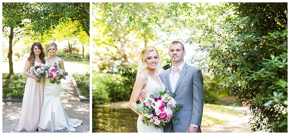 Texas Discovery Garden Spring Wedding Pink wedding flowers