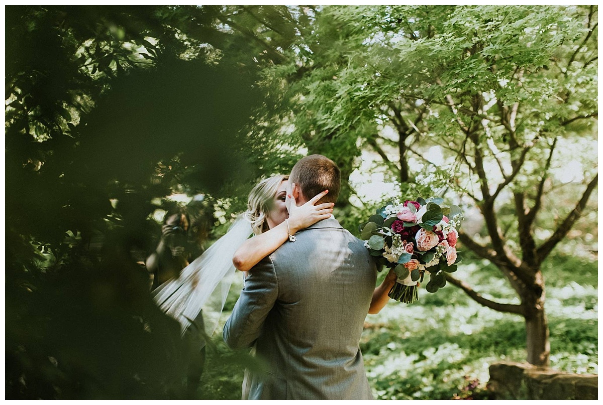 Texas Discovery Garden Spring Wedding Pink wedding flowers