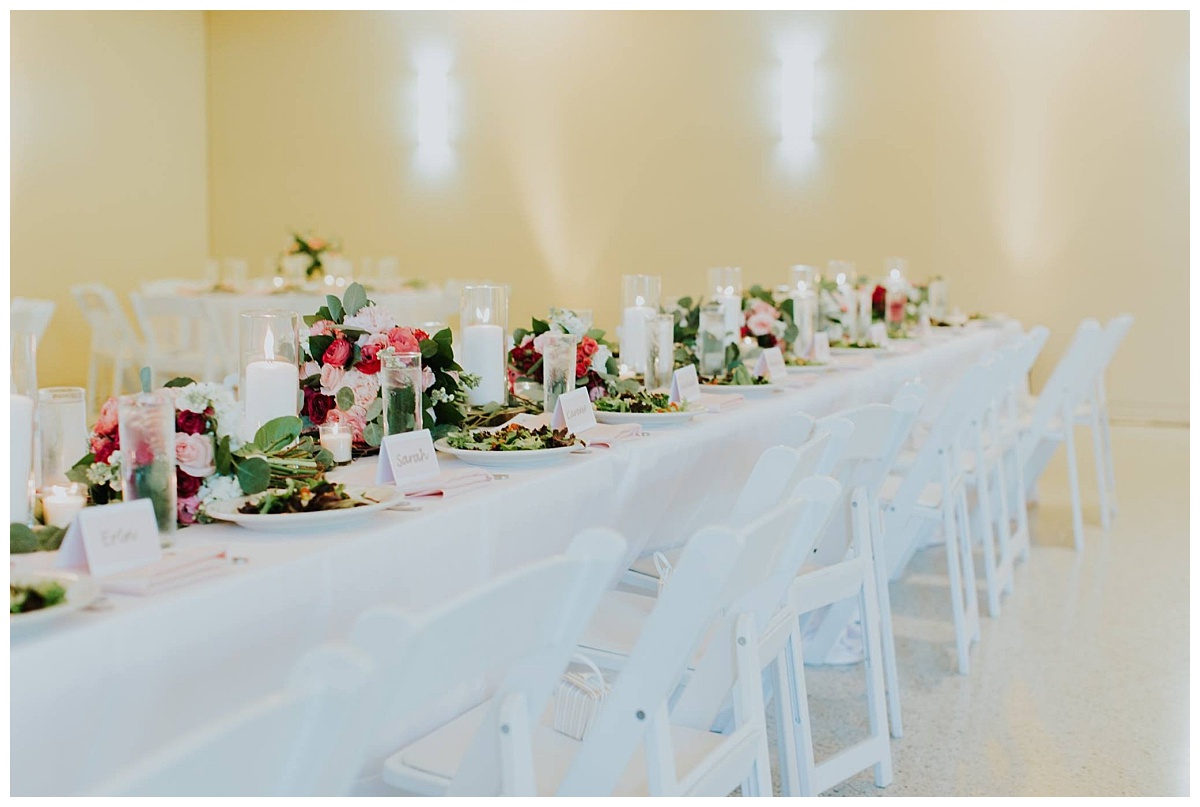 Texas Discovery Garden Spring Wedding Pink wedding flowers