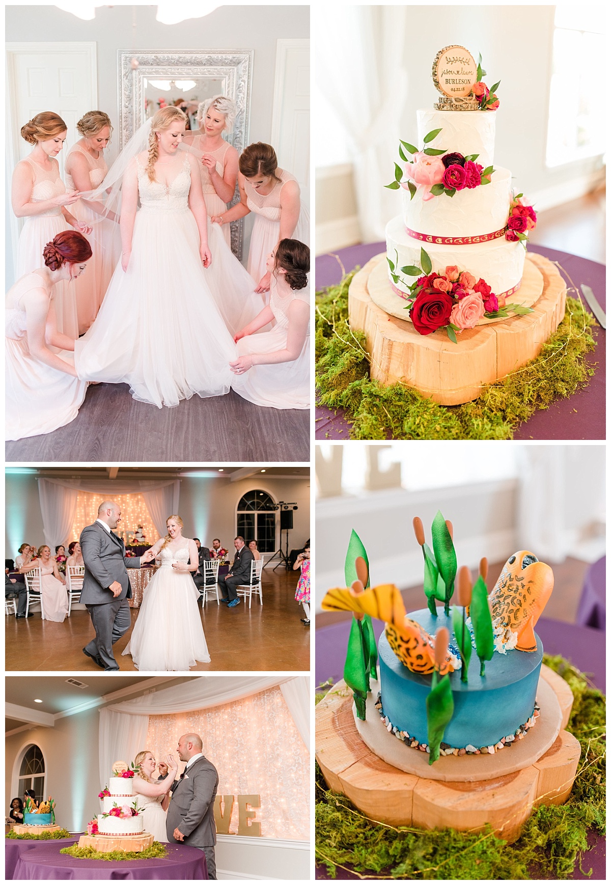 Gingersnap Studios,Dallas Wedding,Willow Creek Events,Spring Wedding,Wedding Flowers,Peonies,traditional wedding Flowers, A & L Floral Design,Bright weddng flowers, Tease to Please, Cake-aholics